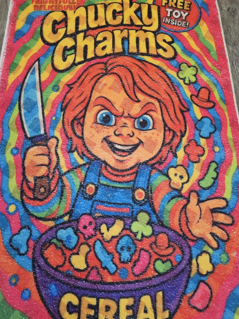 Chucky Charms Rug - Picture 2 of 2